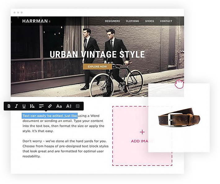 Sitejet Website builder